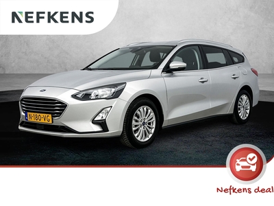 FORD FOCUS Wagon Titanium X Business 125pk Automaat | Navigatie | Camera | Parkeersensoren Voor/ Achter | Licht Metalen Velgen 16