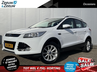 FORD KUGA 1.5 Titanium 4WD Automaat | Trekhaak| Climate Control | Half Leder bekleding | Keyless | Navigatie | 12 maanden garantie ! |