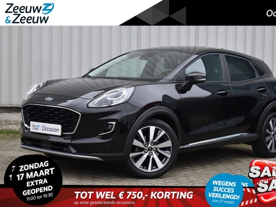 FORD PUMA 1.0 EcoBoost Hybrid Titanium X |Zeer compleet| Winter Pack| B&O Navigatie| Adaptieve cruise control| BLIS|