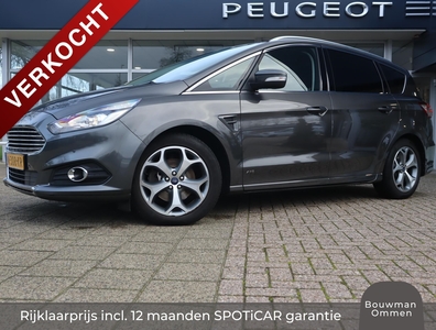 FORD S-MAX Titanium AWD 7-persoons 2.0 TDCi 180pk Automaat, Rijklaarprijs, Navigatie Achteruitrijcamera DAB+ Stoelverwarming