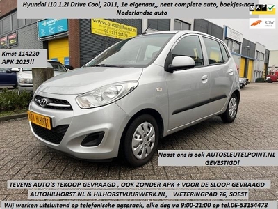 Hyundai I10 -wij werken uitsluitend op afspraak, elke dag