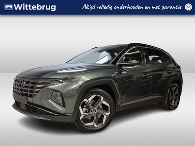 Hyundai Tucson 1.6 T-GDI PHEV Premium 4WD LEDER | 19 INCH | NAVIGATIE | ZEER LUXE UITVOERING! WIJ ZIJN 2e PAASDAG GEOPEND!