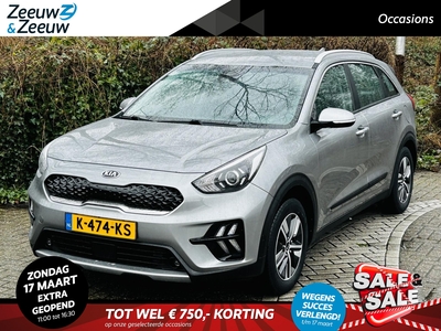 KIA NIRO 1.6 GDi Hybrid DynamicLine Navi , trekhaak , camera , climate , parkeersensor , tel , lm velgen , cruise .