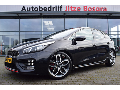 Kia pro_cee'd 1.6 T-GDi 204pk GT Xenon | Panoramadak | Leder/Alcantara | Full Map Navi | 18 Inch LMV | Volledig Onderhouden!!