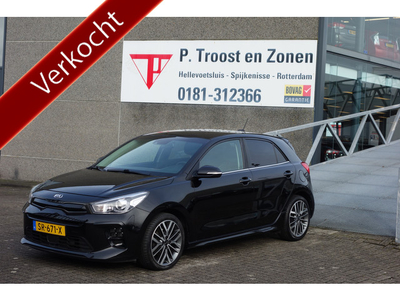 Kia Rio 1.0 TGDI GT-Line NAVIGATIE/CLIMA-AIRCO/PARKEERCAMERA&SENSOREN/CRUISE CONTROL/L.M. GT VELGEN/BLEUTOOTH/STOEL &STUURVERWARMING.