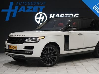 LAND ROVER RANGE ROVER 4.4 SDV8 LWB LANG AUTOBIOGRAPHY + 22 INCH / HEAD-UP / MASSAGE / SCHERMEN ACHTERIN