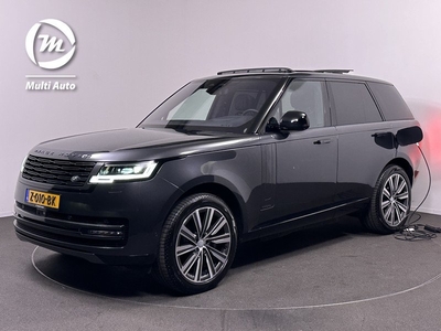 Land Rover Range Rover P510e Autobiography Plug In Hybrid Full Options PHEV | Panodak | Trekhaak af Fabriek | Massage | Lederen Hemel | Adaptive Cruise | 360 Camera | Luchtvering |