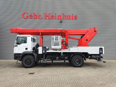 MAN TGM 18.290 4x4 Euro 5 Ruthmann T370 German Truck!