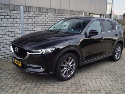 Mazda CX-5 2.0 SkyActiv-G 165 Business Luxury Autom Leder Stoel/Stuur en A Bank Verw Navi Camera Clima Cruise 2x PDC LMV Trekh ENZ