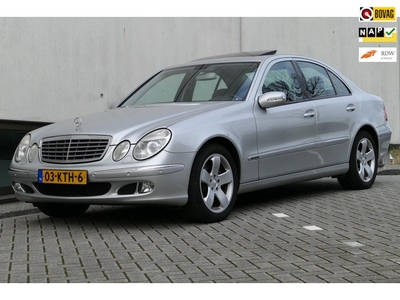 Mercedes-Benz E-klasse 350 Youngtimer Schuifak Leder