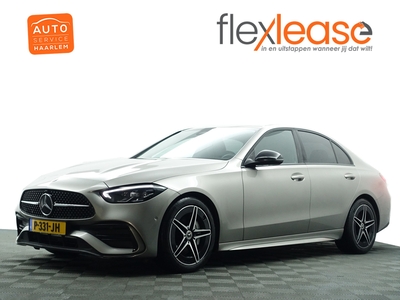 MERCEDES C-KLASSE 180 AMG Edition Aut- Sfeerverlichting, Xenon Led, Camera, Park Assist, Carbon, Keyless,