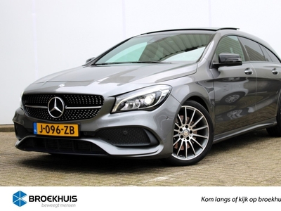 MERCEDES CLA-KLASSE Shooting Brake 250 Prestige | AMG 211 PK 4MATIC | Panorama Dak | Stoelverwarming | PDC v+a | Elek.Achterklep | Night Pakket | Zeer nette auto!!