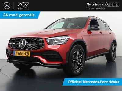 MERCEDES GLC-KLASSE 300e 4MATIC Business Solution AMG Nightpakket, wegklapbare trekhaak, Panoramadak, stoelen met memory