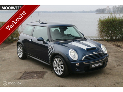 Mini 1.6 Cooper S Checkmate | Pano | Chrono | Cruise |170 PK