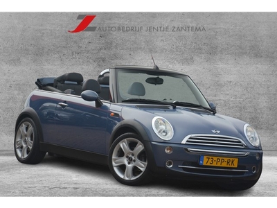 MINI Cooper Cabrio 1.6 Chili Airco Leer Sportstoelen