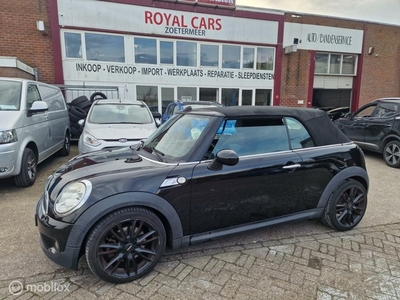 Mini Cabrio 1.6 Cooper S/Motorlamp aan!!