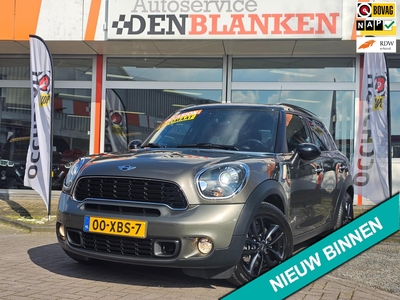 MINI COUNTRYMAN 1.6 Cooper S ALL4 Chili Automaat BJ.2012 / Navi / Leer / Panodak / Topuitvoering !!