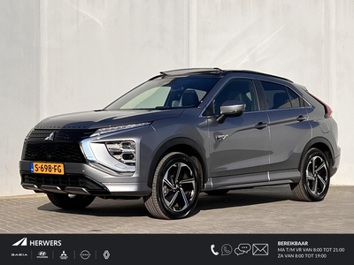 MITSUBISHI ECLIPSE CROSS 2.4 PHEV Instyle 4WD S-AWC Automaat / 8 Jaar Fabrieksgarantie / Origineel NL Auto / Afneembare Trekhaak (1500kg) / Schuifdak /