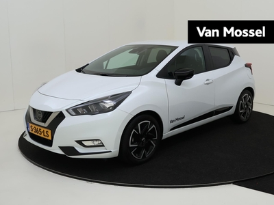 NISSAN MICRA 1.0 - 92PK IG-T N-Design | Navigatie | Cruise Control | Airco | Apple Carplay/Android Auto | Parkeersensoren | Licht & Regen Sensor | LED Dagrijverlichting | Electrische Ramen | Centrale Deurvergrendeling |