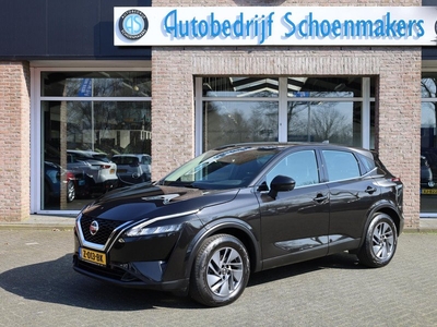 Nissan Qashqai 1.3 MHEV 360CAMERA RUIT/STUUR/STOELVERWARMING DODEHOEK NAVI DAB CARPLAY GSM-LADER 17