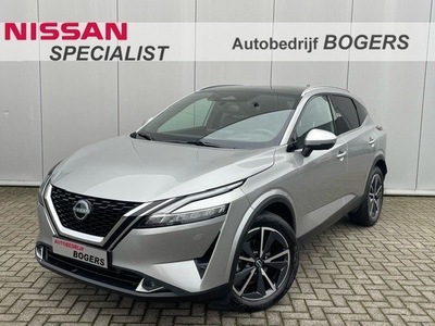 Nissan QASHQAI 1.3 MHEV Tekna Plus Automaat Navigatie, Panoramadak, 19