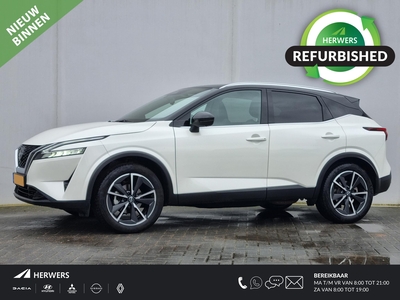 NISSAN QASHQAI 1.3 MHEV Xtronic Tekna Automaat / Trekhaak / 1800KG Trekgewicht / Panoramadak