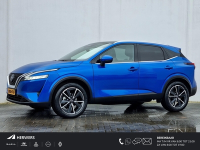 NISSAN QASHQAI 1.3 MHEV Xtronic Tekna / Trekhaak (1800KG Trekgewicht) / Panoramadak