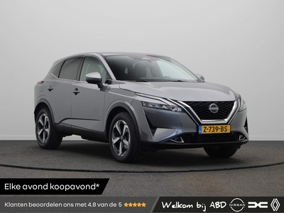 NISSAN QASHQAI 158pk MHEV N-Connecta | Adaptieve Cruise Control | Stoel, Stuur en Voorruitverwarming | Parkeersensoren voor/achter met achteruitrijcamera | Draadloos Apple Carplay |