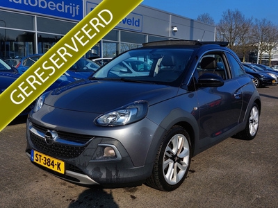 OPEL ADAM 1.0 Turbo 90pk Rocks Online Edition | 1ste Eigenaar + Origineel NL | Apple Carplay + Android Auto | Clima | Cruise | Elek. Vouw/Schuifdak | Bluetooth Carkit+Streaming | Cv+Ab | 17''lm