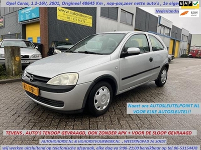 OPEL CORSA 1.2 OPEL CORSA'S EN ANDERE OCCASIONS / WIJ WERKEN UITSLUITEND OP TELEFONISCHE AFSPRAAK!