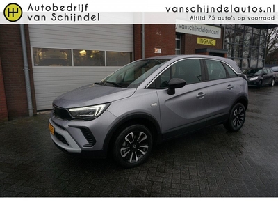 Opel Crossland 1.2 TURBO 131PK AUTOMAAT ELEGANCE FULL LED CAMERA NAVIGATIE ANDROID-APPLECARPLAY CLIMA CRUISE BLUETOOTH PARKEERSENSOREN V+A 16INCH LMV ENZ...