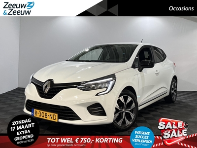 RENAULT CLIO 1.0 - 90PK TCe Evolution | 1e eigenaar | Navi | Parkeersensoren | Apple CarPlay/Android auto | Demo | Airco | Licht & Regen Sensor | Cruise Control | Full LED | Lichtmetalen Velgen |