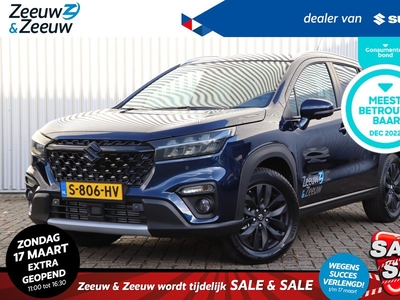 Suzuki S-Cross 1.4 Boosterjet Style Smart Hybrid | Panoramisch schuif/kanteldak | 360 graden camera | Adaptieve cruise control | Stoelverwarming | Zwarte lichtmetalen velgen |