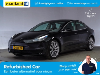 Tesla Model 3 Long Range 75 kWh [Panoramadak Leder 19' ]