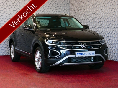 VOLKSWAGEN T-ROC 1.5 TSI 150PK STYLE PLUS ALCANTARA IQ. ELEK.KLEP ADAP.CRUISE VIR.COCKPIT CAMERA STOEL/STUUR VERW. 17''LMV 07/2023