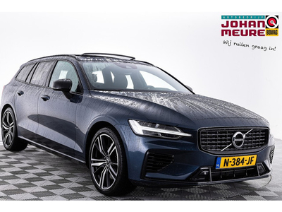 Volvo V60 2.0 T6 Recharge AWD R-Design | PANORAMADAK | LEDER ✅ 1e Eigenaar