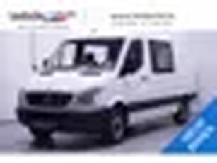 Mercedes-Benz Sprinter 313 CDI 130 pk Dubbel Cabine L2H2 6-Zits NAP, Trekhaak 2.800 kg, 1e Eigenaar