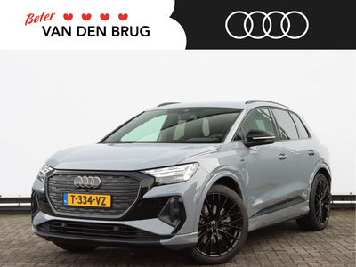 AUDI Q4 e-tron 40 | S edition 77 kWh | 150 kW/204pk | Matrix LED | MMI navigatie plus | Donker glas achter | Zwart optiek |