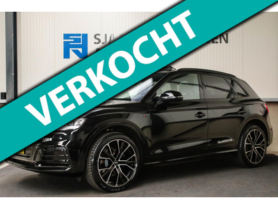 Audi Q5 2.0 TFSI Quattro Pro Line S S-Line 252pk Automaat! 1e Eig|DLR|Luchtvering|Panoramadak|Virtual Cockpit|LED Matrix|360|Black