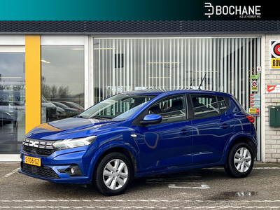 Dacia Sandero 1.0 TCe 100 ECO-G Expression , NL-Auto, 1e eigenaar, dealer onderhouden, Achteruitrijcamera, Airco, Parkeersensoren, LED, DAB, Cruise Control, Dodehoek detectie, Apple Carplay & Android Auto