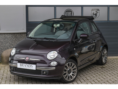 Fiat 500C 1.2 Lounge Airco Leder Top onderhoud Garantie