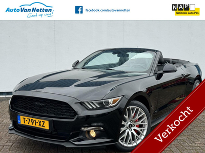 Ford Mustang Convertible 2.3 EcoBoost 317pk 6bak,Clima,Navi,Lmv