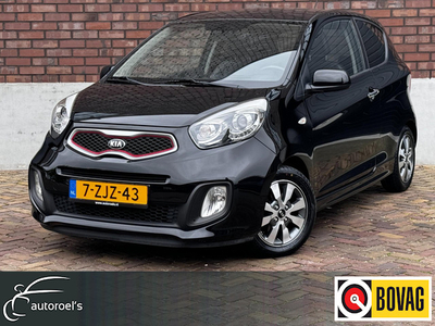 Kia Picanto 1.0 CVVT X-treme / 4 Nieuwe ALL-Season / Clima / LED-verlichting / Leder-Stof interieur / 2e Eigenaar / NED-Picanto