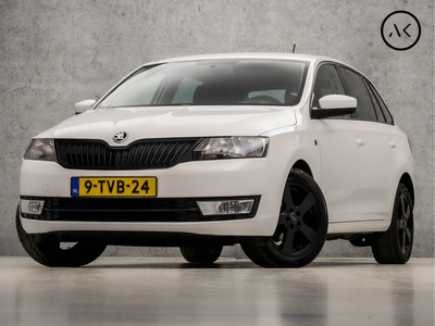 Škoda Rapid Spaceback 1.2 TSI Black&White (NAVIGATIE, CAMERA, GETINT GLAS, STOELVERWARMING, SPORTSTOELEN, CRUISE, NIEUWE APK, NIEUWSTAAT)