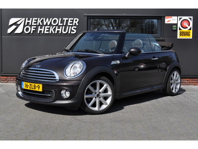 MINI MINI Cabrio Cooper 1.6 COOPER Highgate NAP Leder Airco Stoelverwarming