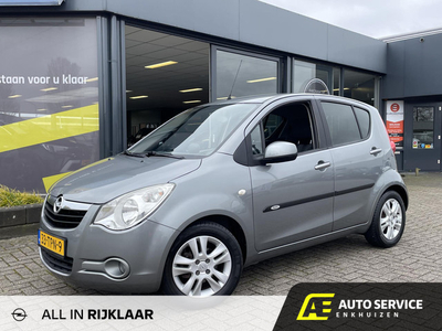 Opel Agila 1.2 Edition RIJKLAAR inc. beurt en APK | Airco | Trekhaak | LMV | El. ramen | dealer onderhouden!