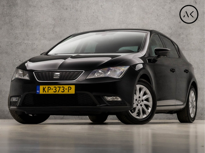 SEAT Leon 1.0 EcoTSI Sport (APPLE CARPLAY, GROOT NAVIGATIE, GETINT GLAS, PARKEERSENSOR ACHTER, SPORTSTOELEN, NIEUWSTAAT)