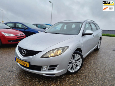 Mazda 6 Sportbreak 1.8 Business2 E EIGENAAR/NIW APK 12-2-2025/AIRCO IJS/TREKHAAK/INRUIL MOG !!!