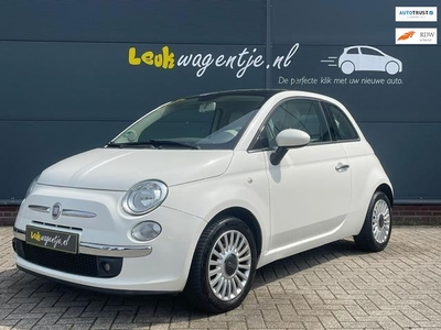 Fiat 500 1.2 Lounge *airco *panorama * VERKOCHT *