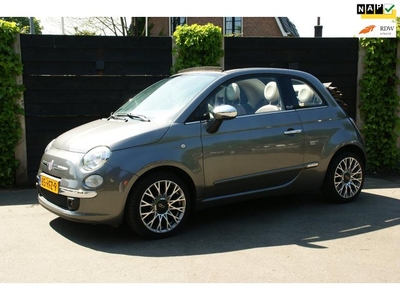 Fiat 500 C 0.9 TwinAir Rock * Cabrio * Lederen bekleding *